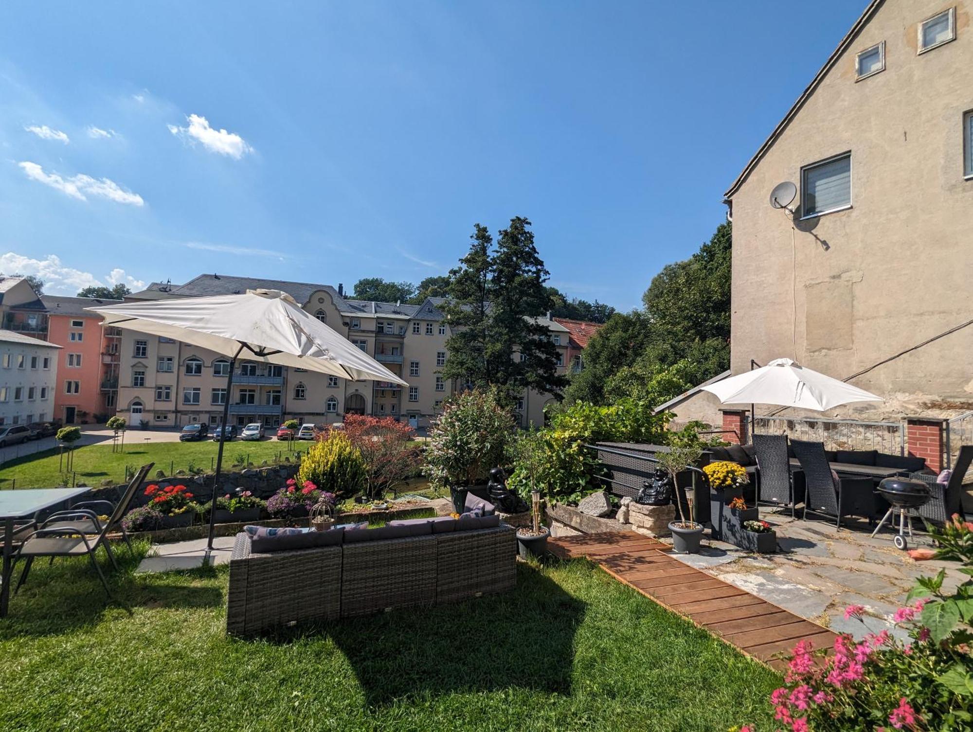 Apartamento Zi2 - Urlaubsmagie - Whirlpool, Sauna Und Garten Sebnitz Exterior foto