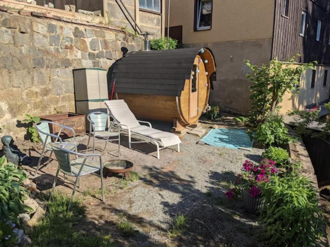 Apartamento Zi2 - Urlaubsmagie - Whirlpool, Sauna Und Garten Sebnitz Exterior foto