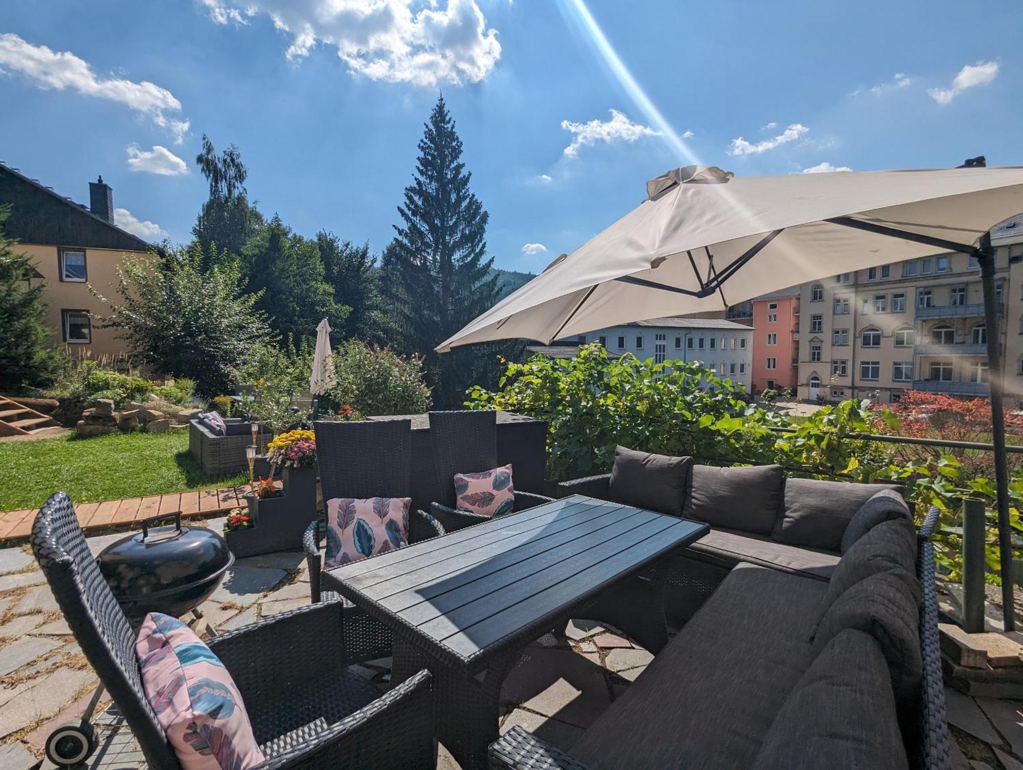 Apartamento Zi2 - Urlaubsmagie - Whirlpool, Sauna Und Garten Sebnitz Exterior foto