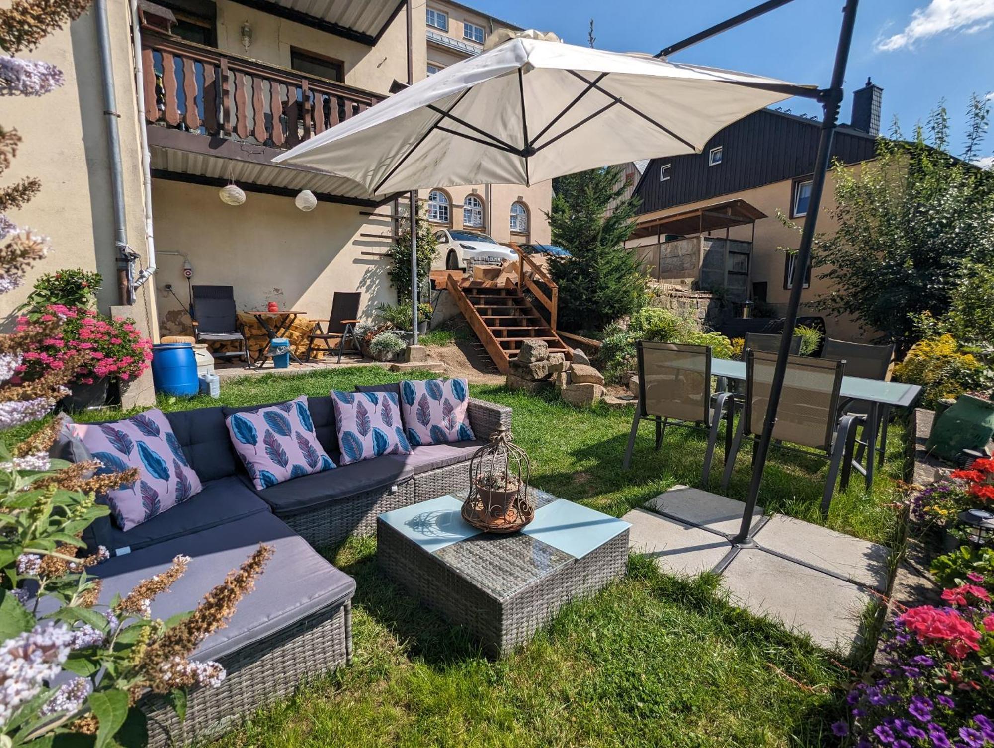 Apartamento Zi2 - Urlaubsmagie - Whirlpool, Sauna Und Garten Sebnitz Exterior foto