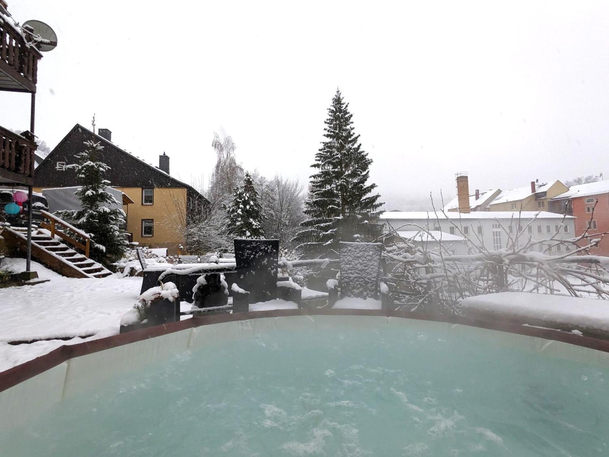 Apartamento Zi2 - Urlaubsmagie - Whirlpool, Sauna Und Garten Sebnitz Exterior foto