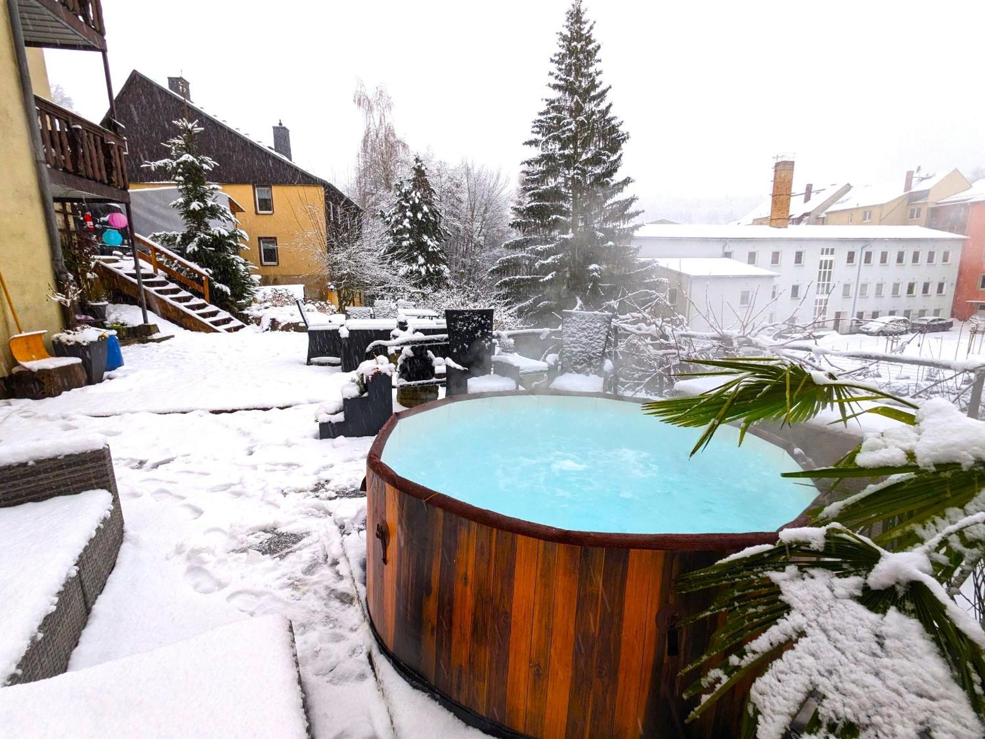 Apartamento Zi2 - Urlaubsmagie - Whirlpool, Sauna Und Garten Sebnitz Exterior foto
