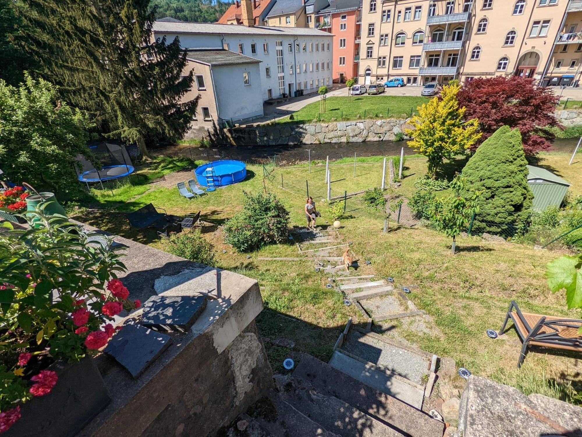 Apartamento Zi2 - Urlaubsmagie - Whirlpool, Sauna Und Garten Sebnitz Exterior foto